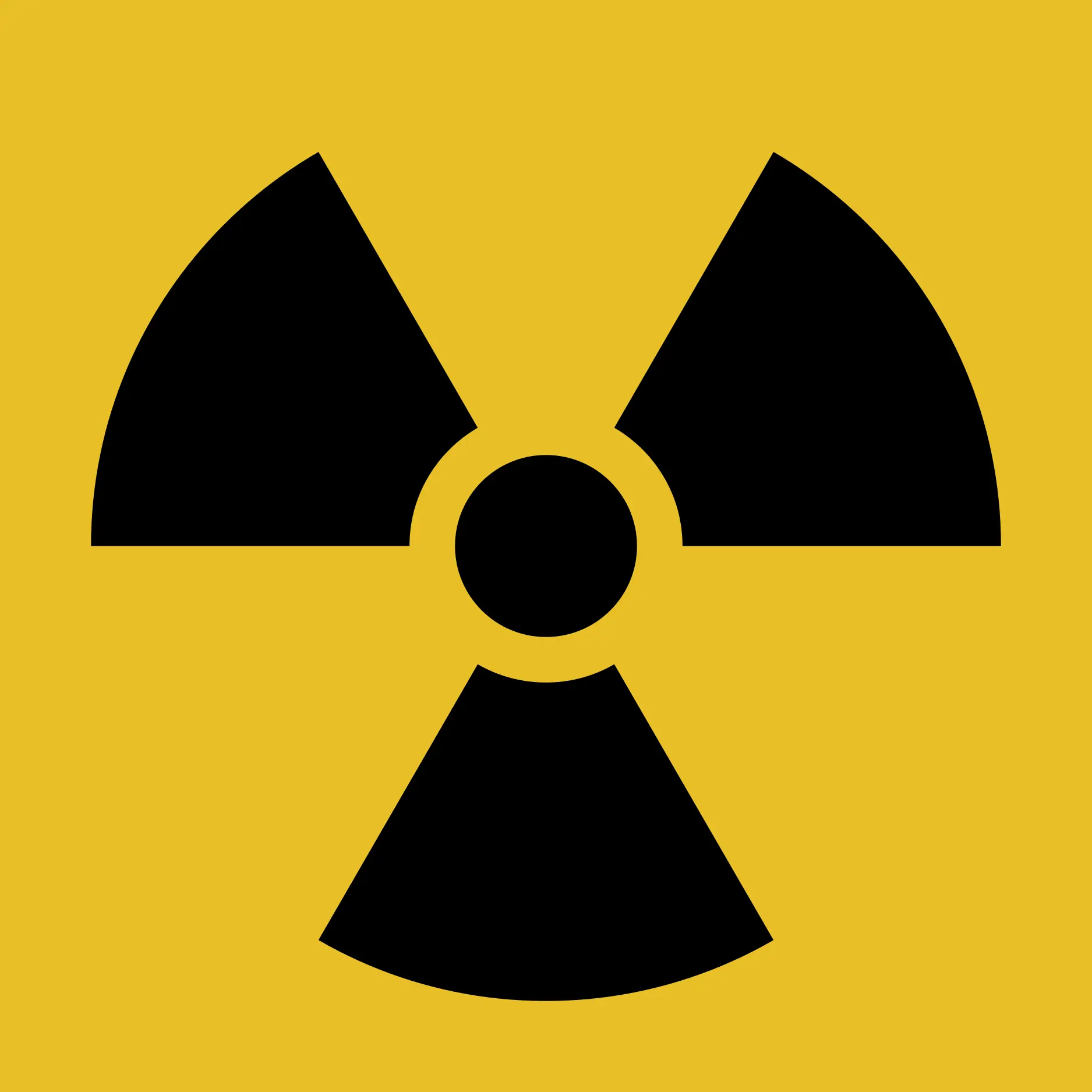 Symbole international de danger lié aux rayonnements ionisants